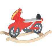 Medinis siūbuoklis ant lingių Motociklas